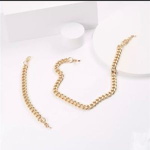 Anti-Allergy & Tarnish-Free bracelet Gold Plated Stainless Steel Statement